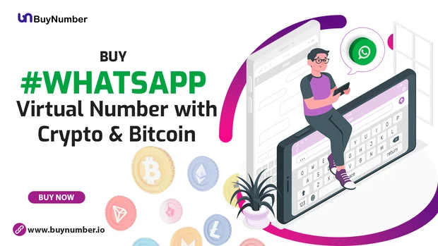 Buy WhatsApp Virtual Number with Crypto & Bitcoin
