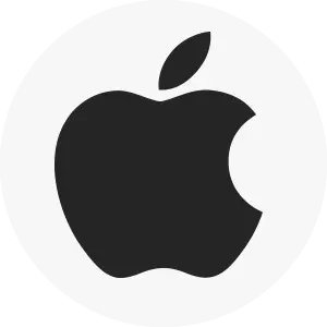 Virtual Number for Service:  Apple (Icon)